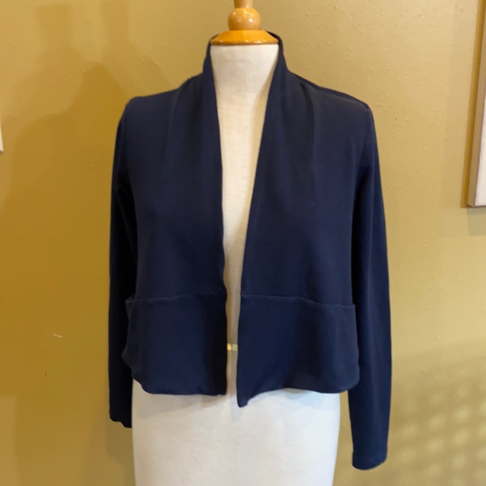 CAbi Navy Jacket Size M